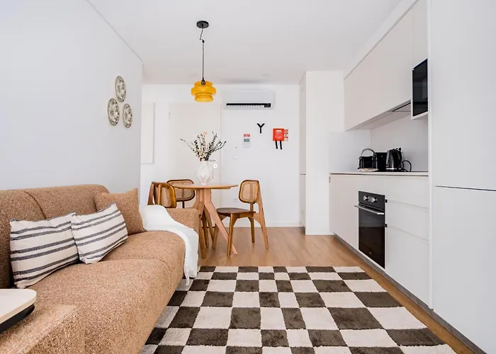 Lejlighed Povoa Terrace, A Curated Escape With Large Balcony